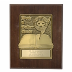 Chi Chi Rodriguezs Personal 1992 Book Of Golden Deeds Plaque