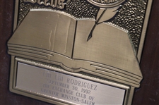 Chi Chi Rodriguez's Personal 1992 Book Of Golden Deeds Plaque