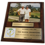 Four (4) Chi Chi Plaques/Awards - Mazda Champions, South Florida & more