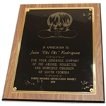 Four (4) Chi Chi Plaques/Awards - Mazda Champions, South Florida & more