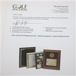 Four (4) Chi Chi Plaques/Awards - Mazda Champions, South Florida & more
