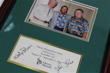 Four (4) Chi Chi Plaques/Awards - Liberty Mutual, Van Patrick Memorial & more