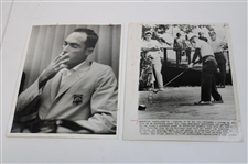 Ten (10) Chi Chi Rodriguez Wire/Press/Original Photos