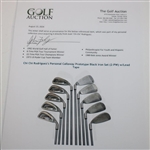 Chi Chi Rodriguez's Personal Callaway Prototype Black Iron Set (2-PW) w/Lead Tape