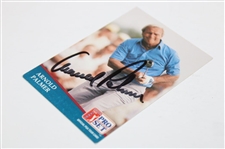 Arnold Palmer Signed 1991 Senior PGA Tour Pro Set Card JSA ALOA