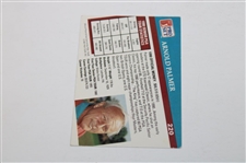 Arnold Palmer Signed 1991 Senior PGA Tour Pro Set Card JSA ALOA