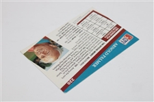Arnold Palmer Signed 1991 Senior PGA Tour Pro Set Card JSA ALOA
