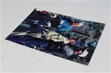 Woods, Nicklaus & Palmer Signed 11x15 Oversize 1996 Masters Original Photo JSA FULL #YY97549