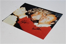 Arnold Palmer & Jack Nicklaus Signed Ryder Cup Dancing 11x14 Oversize Photo JSA ALOA