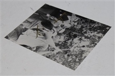 Arnold Palmer & Gary Player Signed in Gold Marker 8x10 B&W Photo JSA ALOA
