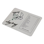 Big 3' Palmer, Nicklaus & Player Signed Augusta National GC Scorecard JSA ALOA