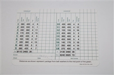 Doug Ford, Billy Casper & Gay Brewer Signed Augusta National GC Scorecard JSA ALOA