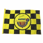 Arnold Palmer Signed Vantage Championship Course Flown Flag JSA ALOA