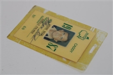 1987 Masters Tournament Caddy Badge #60 Issued to Wayne Beck - Arnold Palmer