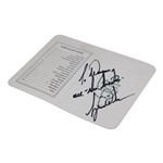 Tiger Woods Signed Augusta National Golf Club Scorecard - 'To Wayne' JSA ALOA