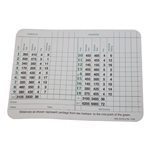Tiger Woods Signed Augusta National Golf Club Scorecard - 'To Wayne' JSA ALOA