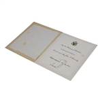 President John F. Kennedy Christmas Card Sent While Senator