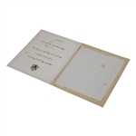 President John F. Kennedy Christmas Card Sent While Senator