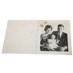 President John F. Kennedy Christmas Card Sent While Senator