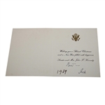 President John F. Kennedy Christmas Card Sent While Senator - 1959
