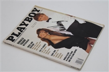 President Donald Trump Signed 1990 Playboy Newsstand Magazine - March JSA FULL #YY97547