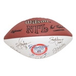 Palmer & Golf Legends w/HoF Football Players Signed Cadillac NFL Classic Football JSA ALOA