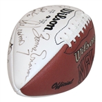Palmer & Golf Legends w/HoF Football Players Signed Cadillac NFL Classic Football JSA ALOA