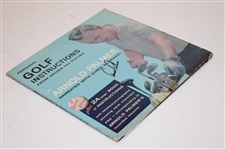 Arnold Palmer Signed 1962 'Arnold Palmer Personal Golf Instructions' Vinyl Record Album JSA ALOA