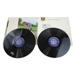 Arnold Palmer Signed 1962 'Arnold Palmer Personal Golf Instructions' Vinyl Record Album JSA ALOA