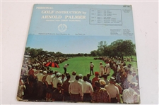 Arnold Palmer Signed 1962 'Arnold Palmer Personal Golf Instructions' Vinyl Record Album JSA ALOA