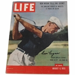 Ben Hogan Signed 1955 LIFE Oversize Magazine - August 8th JSA ALOA