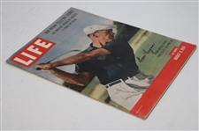 Ben Hogan Signed 1955 LIFE Oversize Magazine - August 8th JSA ALOA