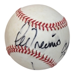 Michael Jordan, Charles Barkley & Lee Trevino Signed Rawlings Baseball JSA FULL YY97550 