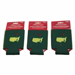 Three (3) Masters Tournament Magnetic 2pk Can Coolers (6 Total) - New Unused
