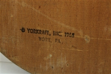 1968 'Golf Is A Sport' Golfer Setting Up Wood Display by Yorkraft