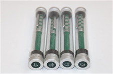 Four (4) Masters Tournament Green & Silver Ballpoint Pens in Original Packaging