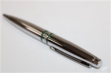 Masters Tournament Silver with Green Band Ballpoint Pen in Original Box