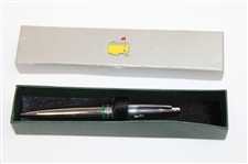 Masters Tournament Silver with Green Band Ballpoint Pen in Original Box