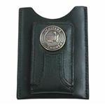Masters Tournament Logo Dk Green Leather Money Clip/Wallet