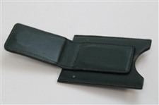 Masters Tournament Logo Dk Green Leather Money Clip/Wallet