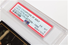 1993 Champions of Golf Jack Nicklaus '1986' Masters Collection Golf Card PSA EX-MT 6
