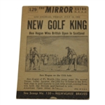 Ben Hogan 1954 'New Golf King' Topps Scoops Card - July 10th