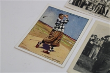 Three (3) Assorted Tobacco Golf Cards Wills, Ardath, And African