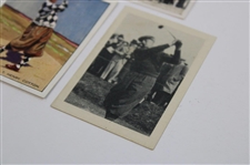 Three (3) Assorted Tobacco Golf Cards Wills, Ardath, And African