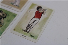 Nicklaus, Seve, Faldo & Watson 1979 Venorlandus Ltd. Our Heroes World of Sport Flick Cards