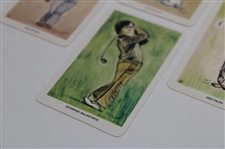 Nicklaus, Seve, Faldo & Watson 1979 Venorlandus Ltd. Our Heroes World of Sport Flick Cards