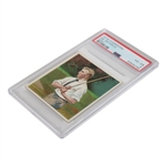 Four (4) Mecca Cigarette Golf Cards 1 Gill Nicholls T218 Champions PSA 4