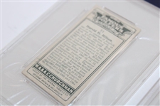 1927 WA&AC Churchman Harold Hilton & Frederick Robson Famous Golfers Small Cards - PSA NM 7