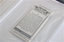 1927 WA&AC Churchman Harold Hilton & Frederick Robson Famous Golfers Small Cards - PSA NM 7