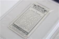 1927 WA&AC Churchman Duncan/Hutchison/Havers Famous Golfers Small Cards - PSA Ex-5(x2) & EX-MT+ 6.5